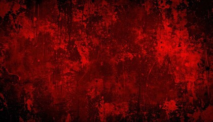 Obraz premium Dark Red Grunge Texture Background