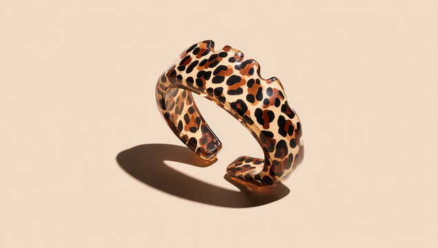 Stylish leopard print headband accessory for women with a bold fashion statement