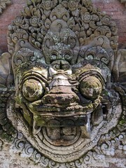 the Ubud palace in Bali island, Indonesia