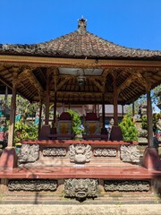 the Ubud palace in Bali island, Indonesia
