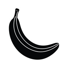 banana isolated on white background