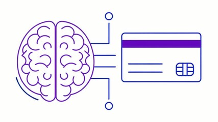 AI driven payment solution concept. illustrating the connection between AI and financial transactions. - Powered by Adobe