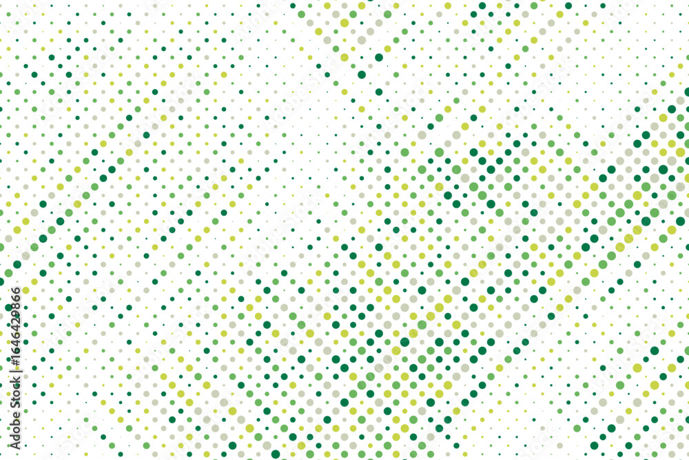 Poster colorful halftone background vector, abstract backdrop design with two tone pattern and copy space f