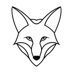 vector illustration of a wolf