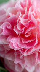 Fototapeta premium Close up of Petals of Pink Flower