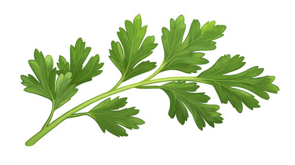 Parsley Leaves Illustration