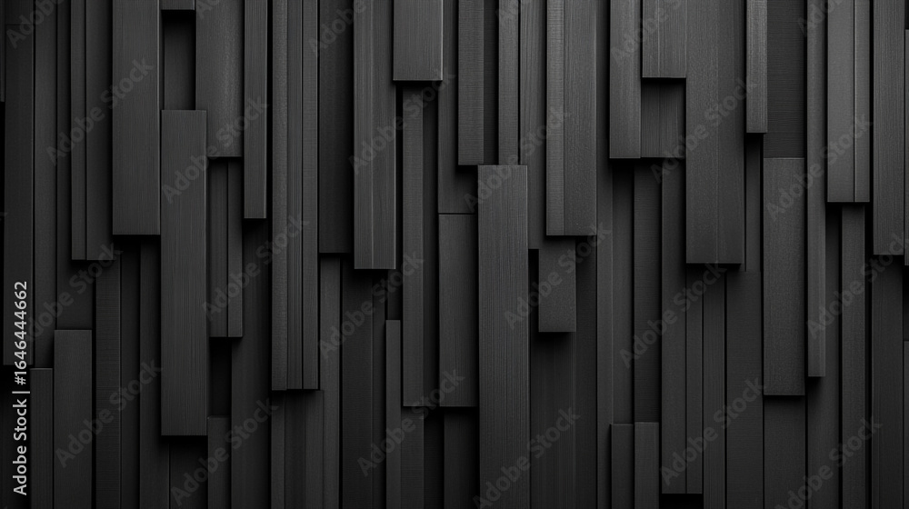 Poster abstract dark grey rectangular blocks pattern background design texture