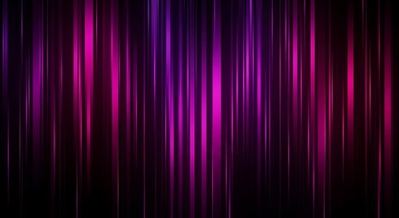 Striking vertical magenta and violet light streaks pattern evokes modern energy