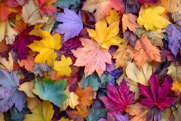 Obraz premium colorful autumn leaves