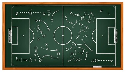 Soccer strategy board