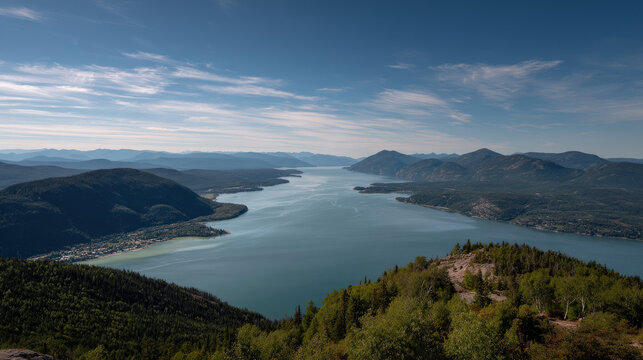 experience beauty of summer landscapes in canada across  different cities culminating in scenic view of tte d