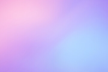 A vibrant abstract gradient background featuring a seamless blend of pastel pink, purple, and blue tones. The smooth color transitions are enhanced with soft light effects, creating a dreamy and moder