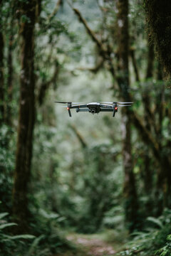 drones equipped with highquality microphones capture serene sounds of rainforest in remote locations
