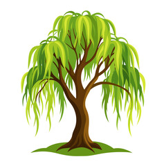 vector illustration of a tree