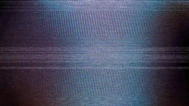 An animated vintage television screen with a dynamic static effect. The horizontal lines and flickering colors create a retro and glitchy visual, perfect for a modern or edgy background.

