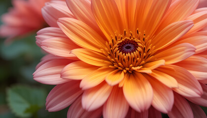 orange gerber daisy