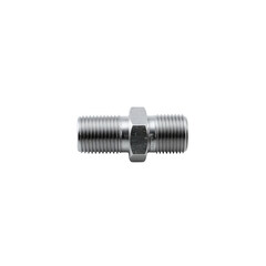 Threaded rod connector on isolated on white background  