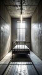 empty room with a window