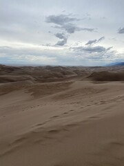 sand dunes in desert