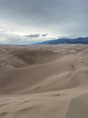 sand dunes in the desert