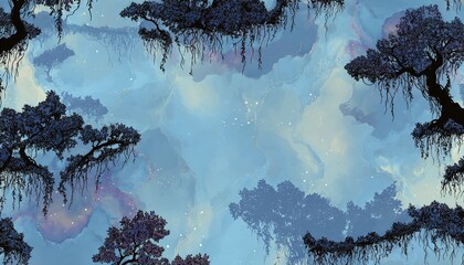 OLHANDO PARA CIMA: DOSSEL EM ILHAS FLUTUANTES