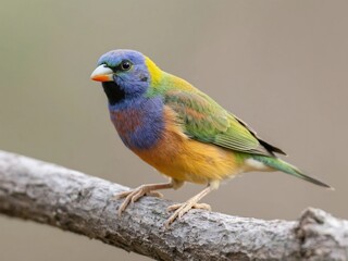 Fototapeta premium an endangered Gouldian Finch