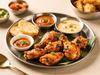 Tantalizing Chicken Tikka Platter