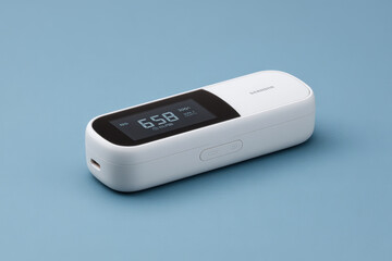 sleek minimalistic device for diabetics monitors blood sugar levels ensuring safety and wellbeing