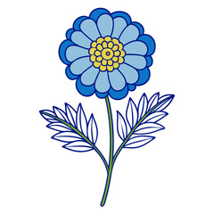 tansy blue on white background