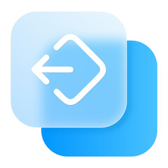 3D Box Ecommerce Digital Glassmorphism UI Icon Sign and Symbol Element Asset Digital Design Illustrator Png Svg	
