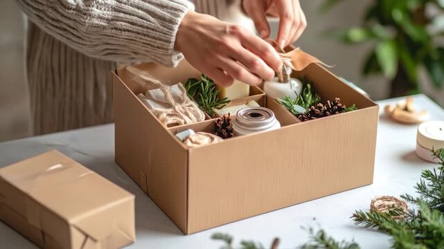 Preparing a box