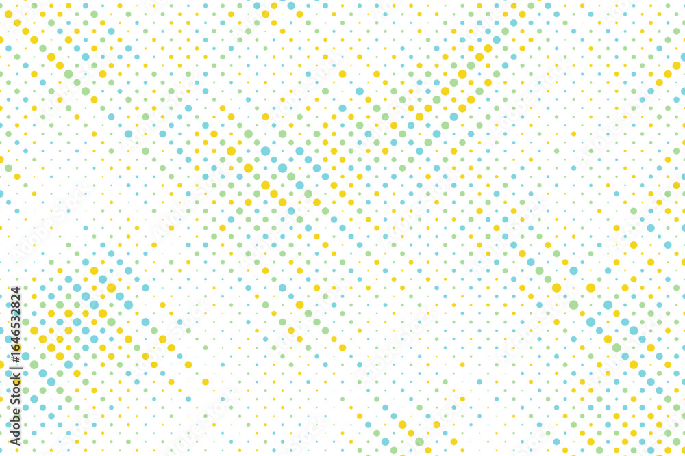Poster abstract colorful halftone texture dots pattern. vector illustration. color dotted texture on white 