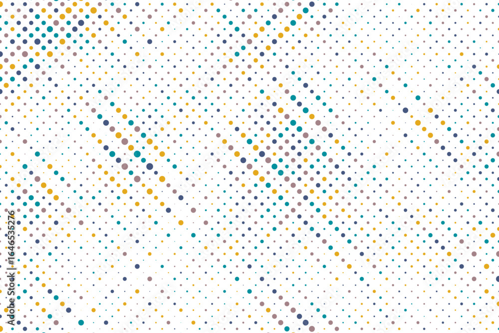 Poster abstract colorful halftone texture dots pattern. vector illustration. color dotted texture on white 