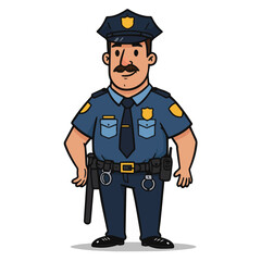 police officer in uniform