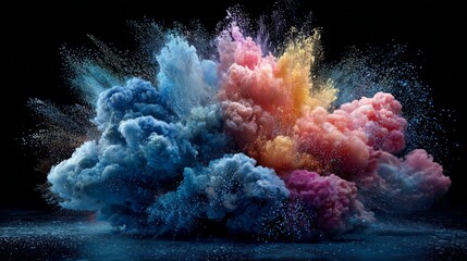 Colorful Abstract Explosion