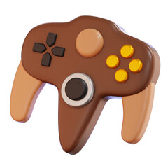 3D Retro Game Controller Illustration © Rakata