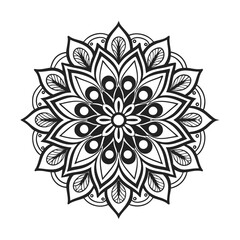 Mandala set icons.