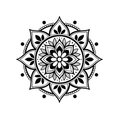 Mandala set icons.