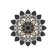 Mandala set icons.