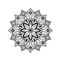 Mandala set icons.