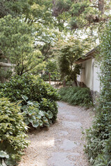 old stone house
