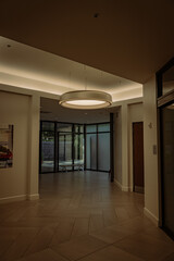 interior of a modern building