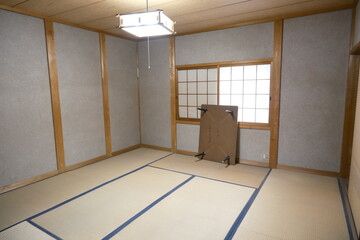 日本の古い家の部屋