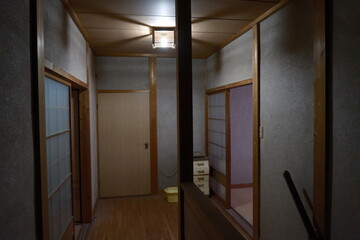日本の古い家の部屋