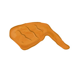 illustration of fried chicken