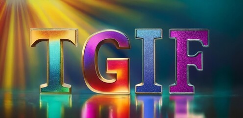 TGIF, Today God Is First, Thank God I'm Forgiven, Thank God It's Friday sayings