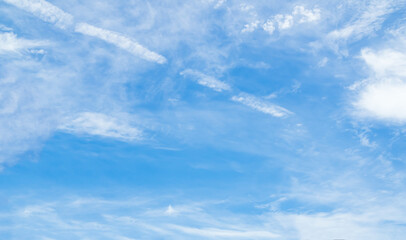Sky cloud blue nature background paronama web cloudy summer winter season day, light beauty horizon...