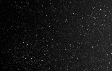 Space star shape sky night background, black starry cosmos abstract pattern dark blue science,...