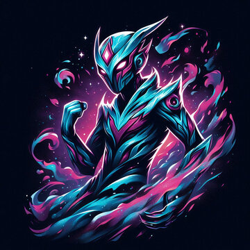 Nebula skinwalker mid-shape-shift