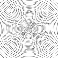 Abstract spiral line pattern doodle drawing.